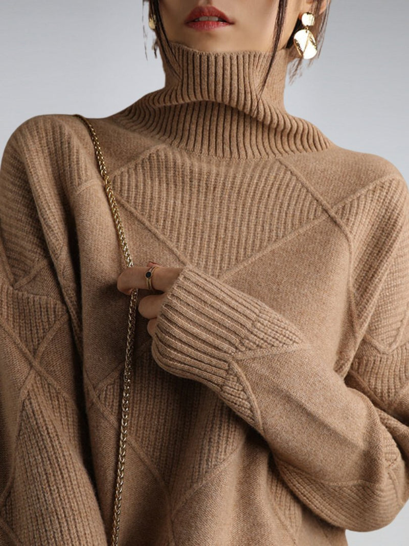 Women's Turtleneck Sweater | Adelle