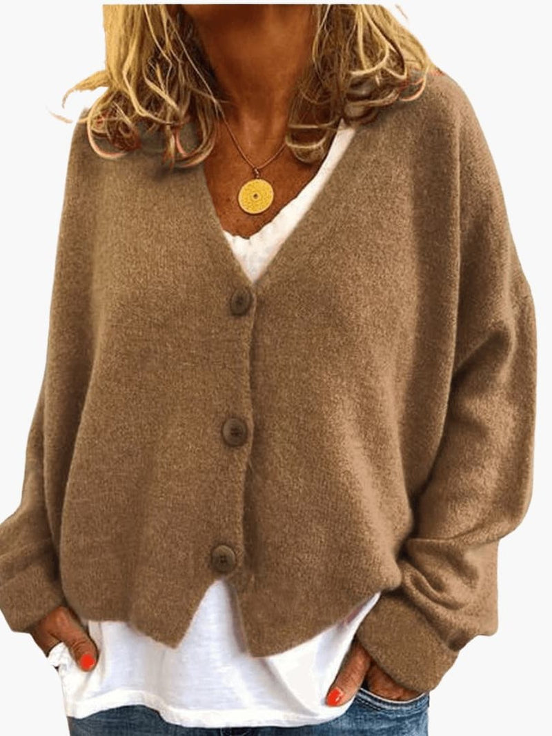 Women's V-Neck Cardigan