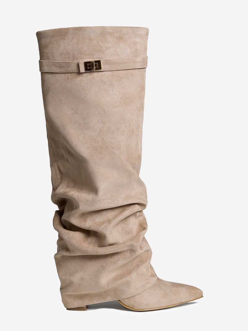 Women's Slouchy Knee High Boots | Lavista