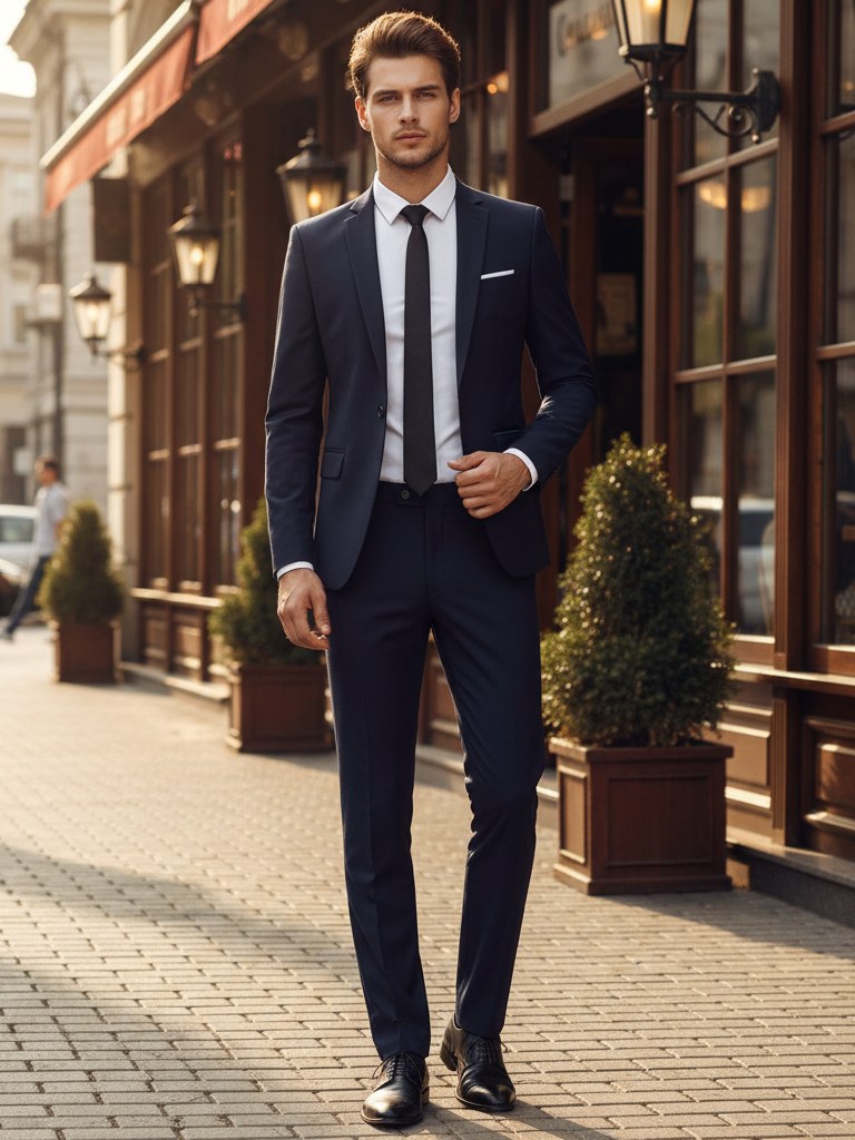 Slim Fit Suit for Men | Niki