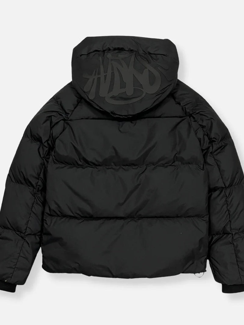 Syna World Logo Puffer Jacket - Blackout