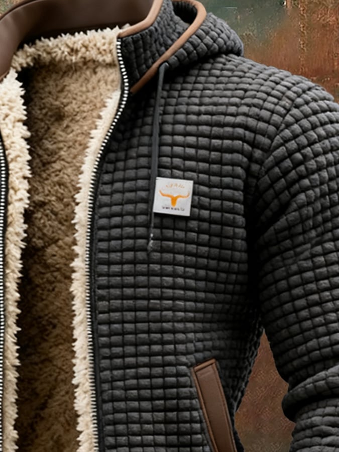 Men's Quilted Winter Jacket