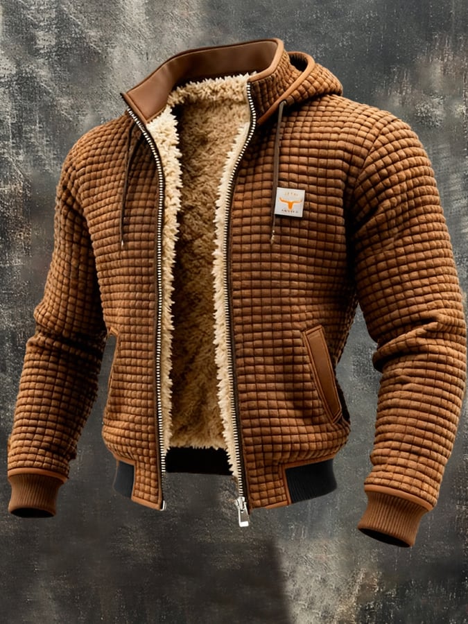 Men's Quilted Winter Jacket