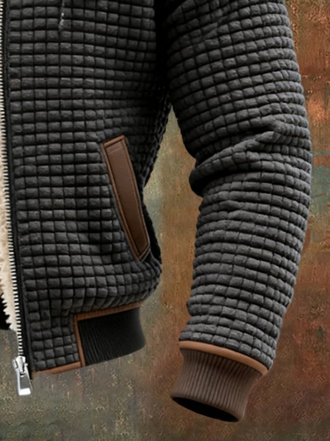 Men's Quilted Winter Jacket