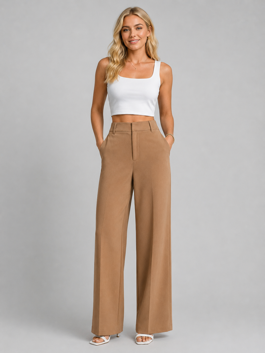 Women's Wide Leg Trousers