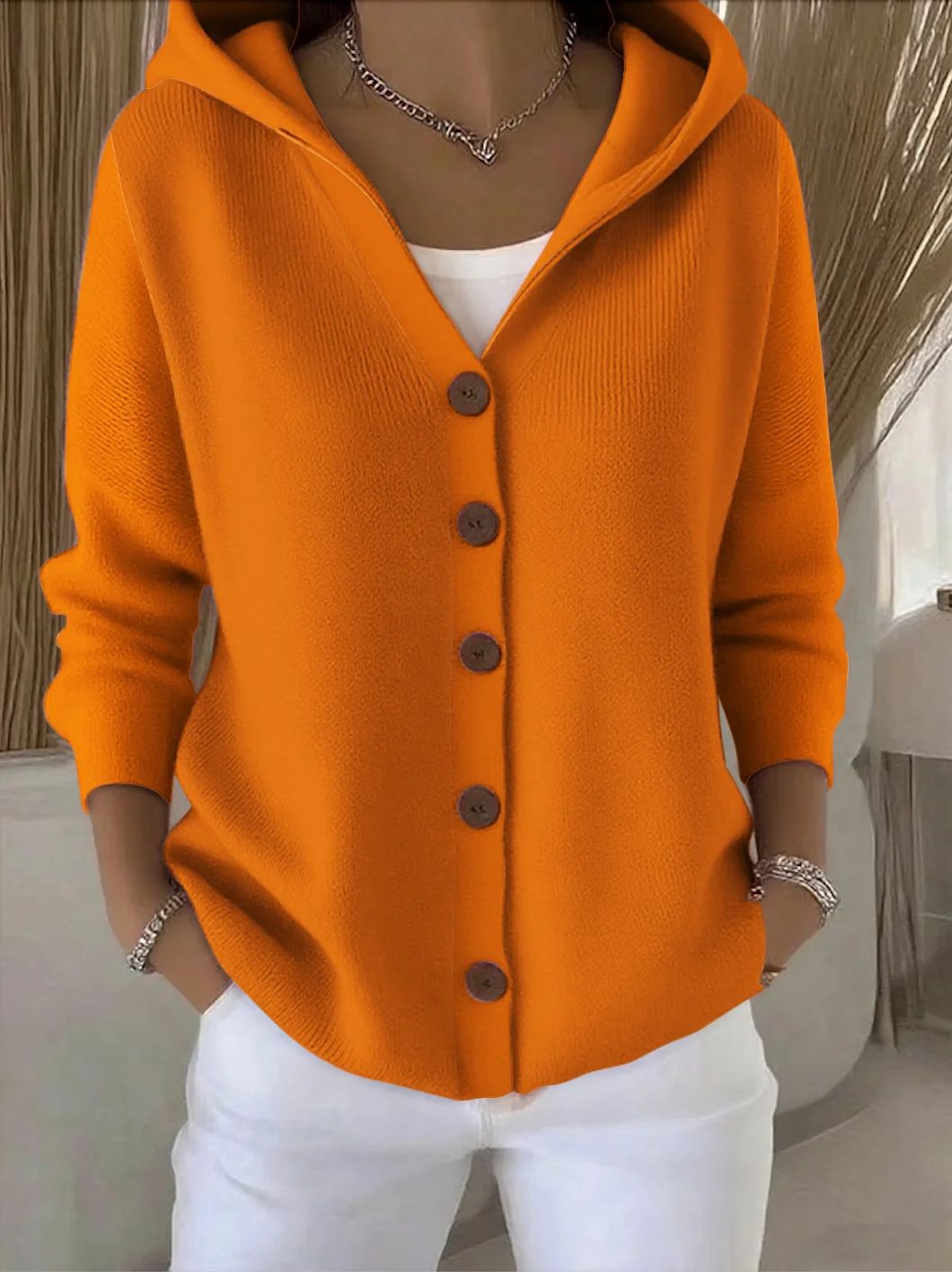Women's Hooded Cardigan | Hayden Noelle