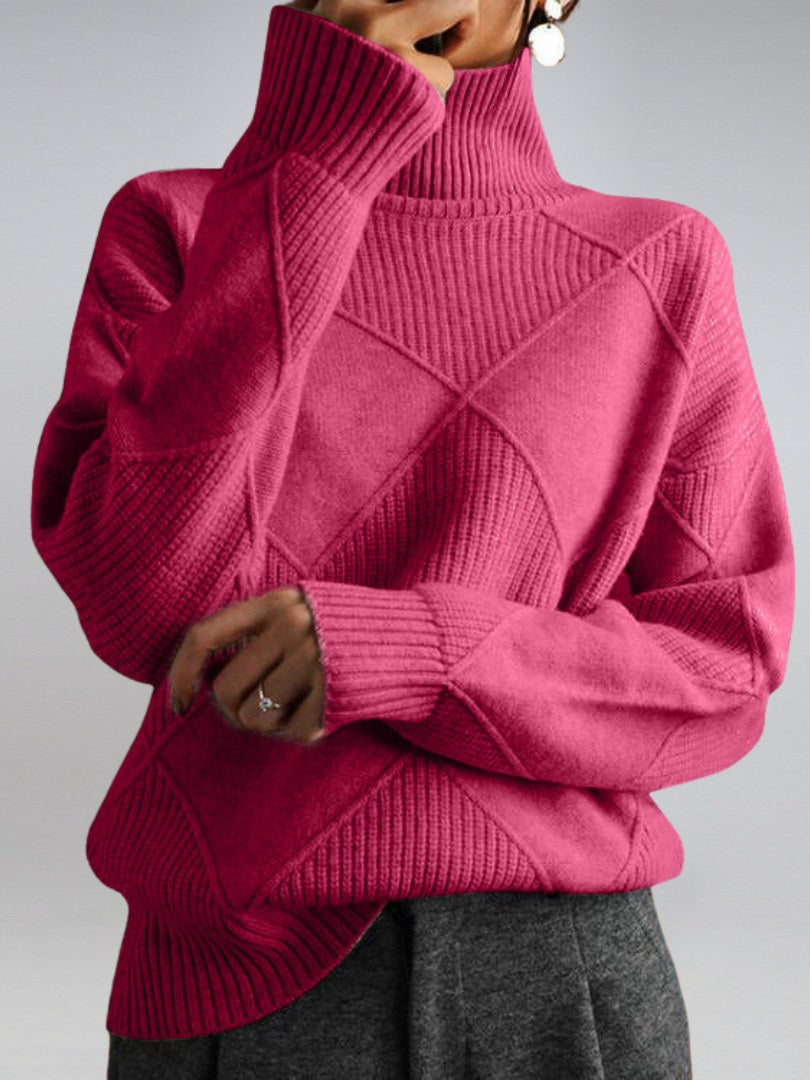 Women's Turtleneck Sweater | Adelle