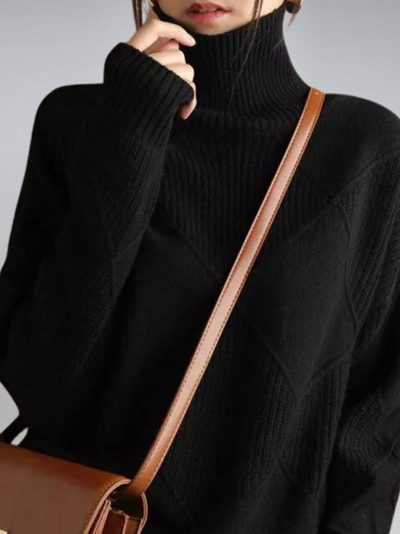 Women's Turtleneck Sweater | Adelle