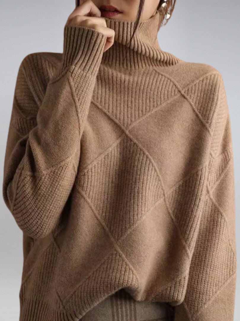 Women's Turtleneck Sweater | Adelle