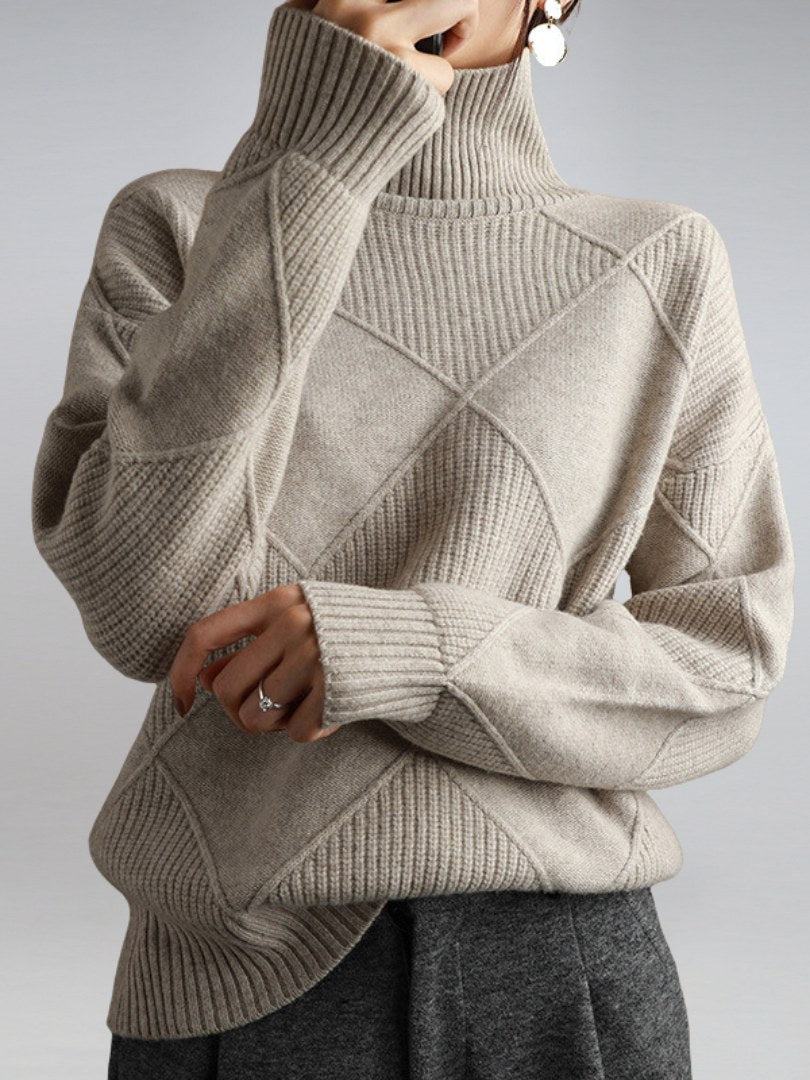 Women's Turtleneck Sweater | Adelle