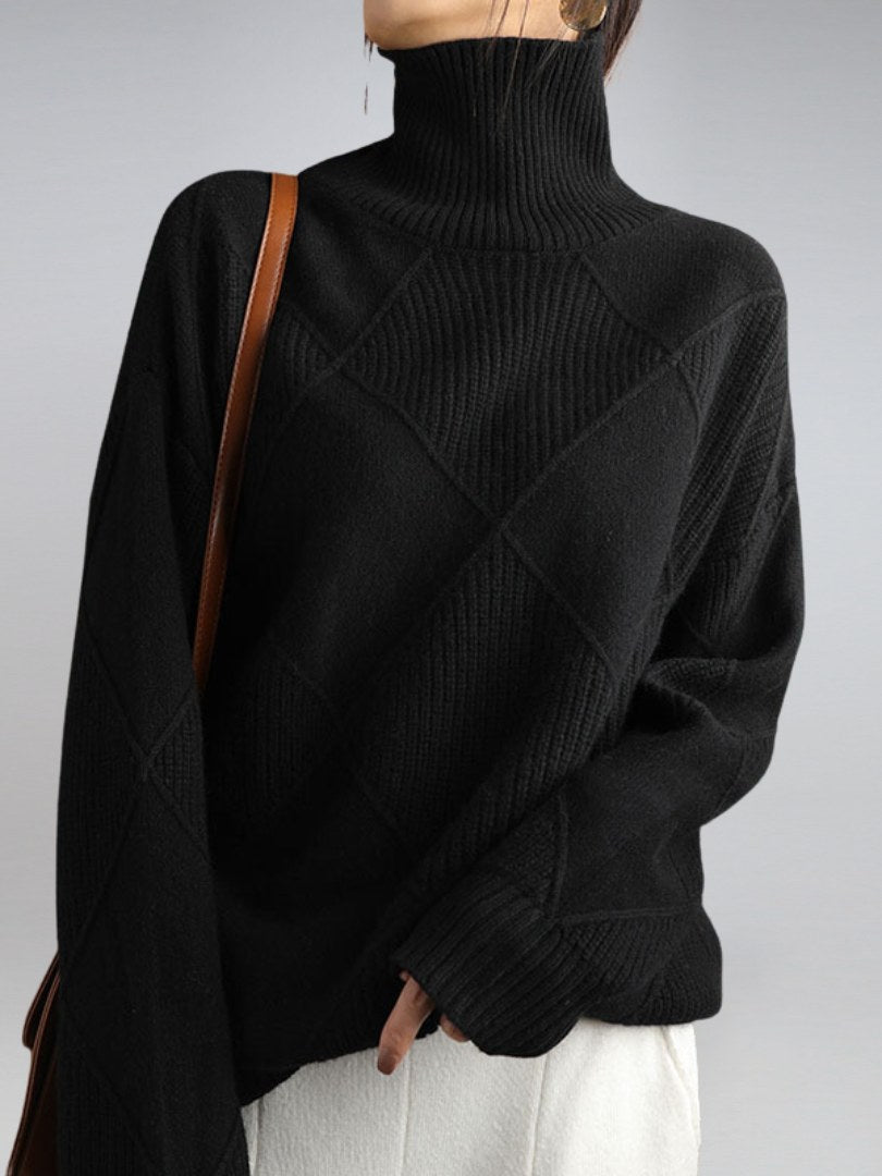 Women's Turtleneck Sweater | Adelle