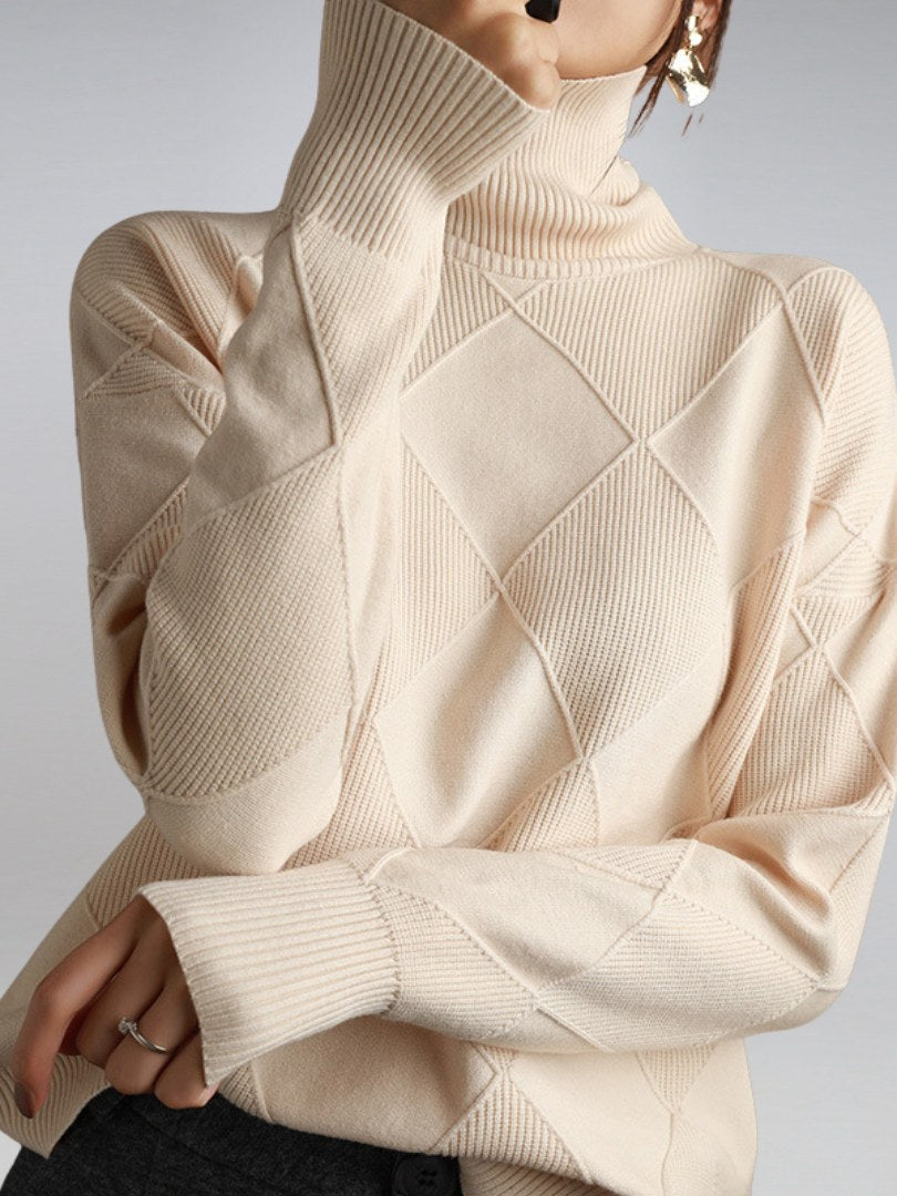 Women's Turtleneck Sweater | Adelle