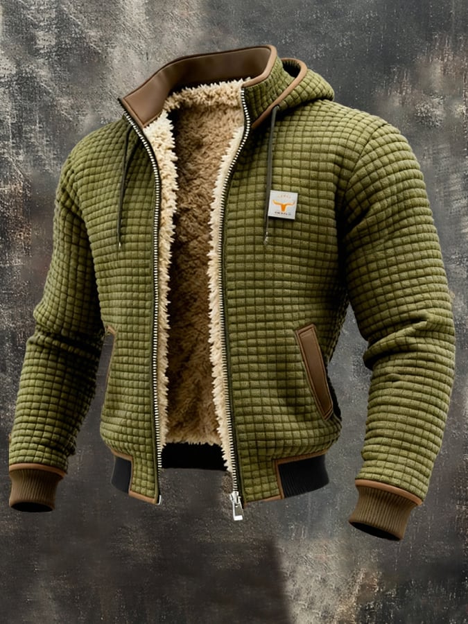 Men's Quilted Winter Jacket