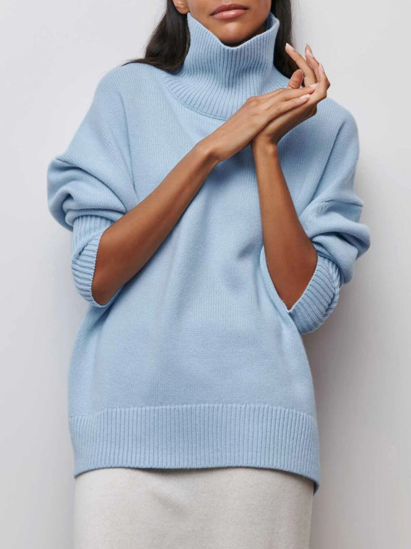 Women's Oversized Turtleneck Sweater | Betty