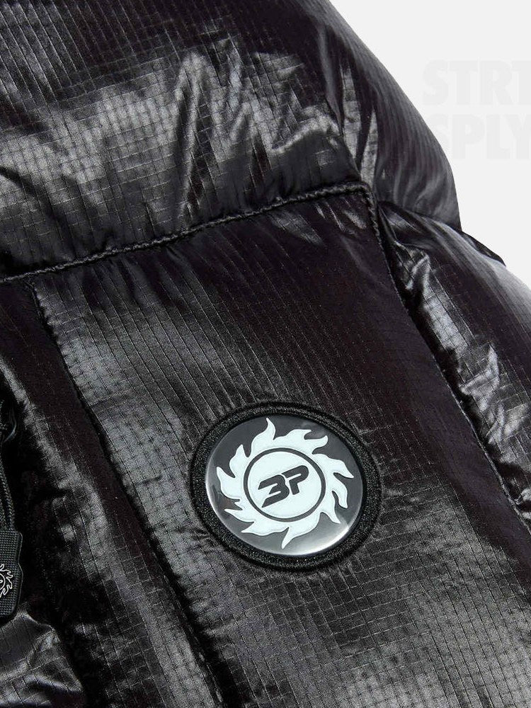 Broken Planet Puffer Jacket - Black