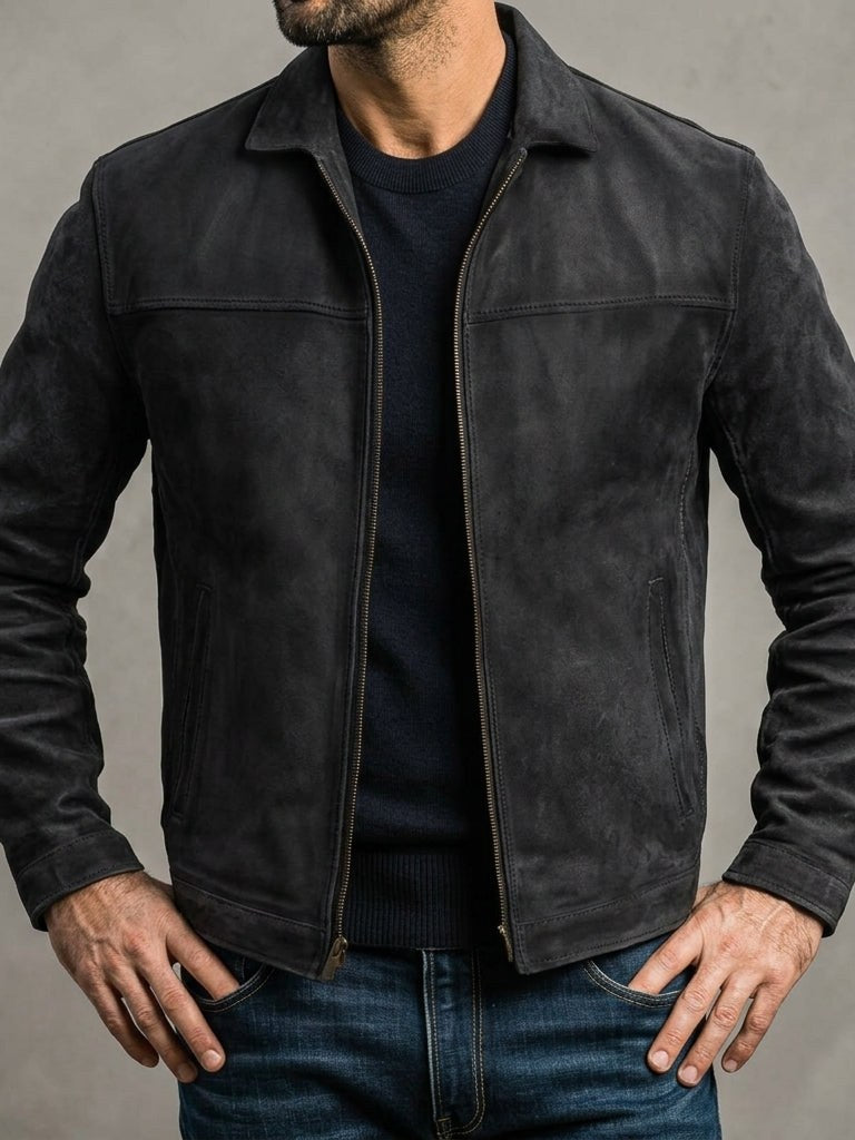 Genuine Leather Jacket for Men | Carver