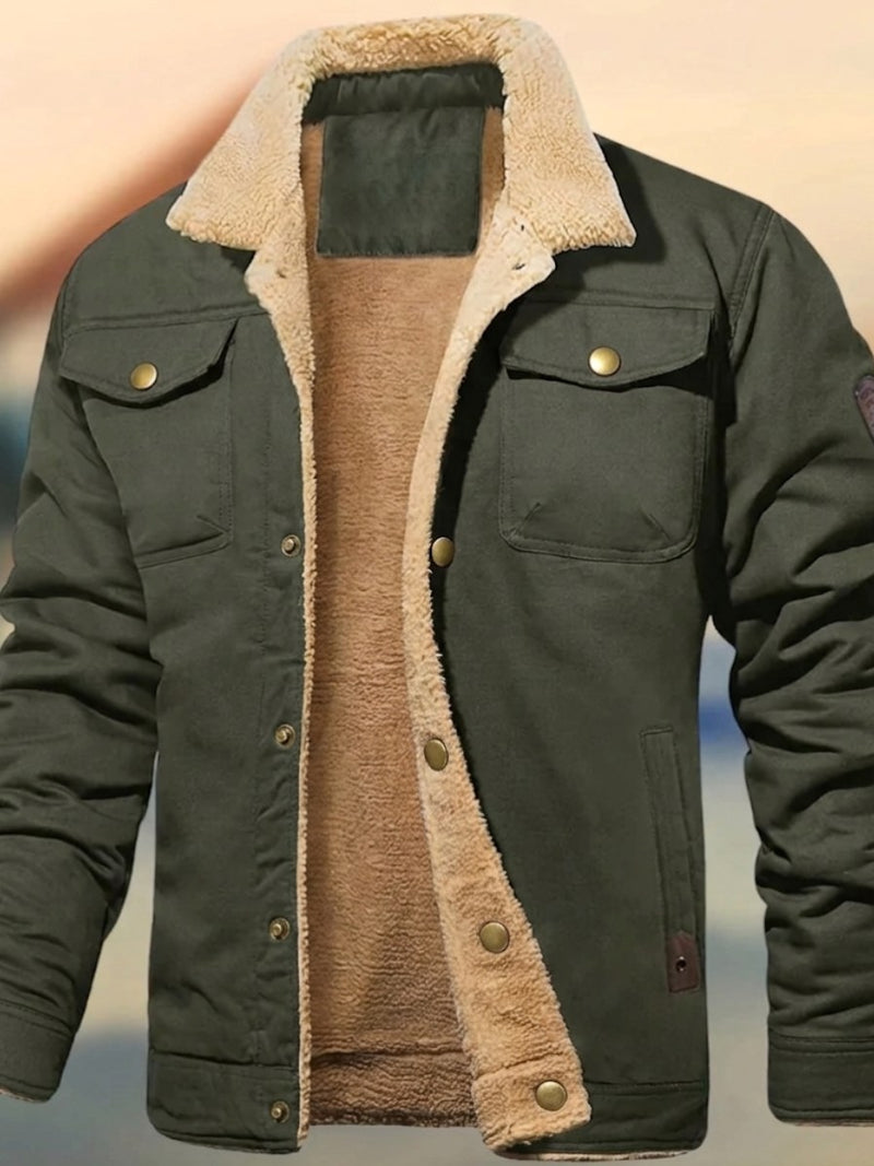 Sherpa Jacket for Men | Cedric