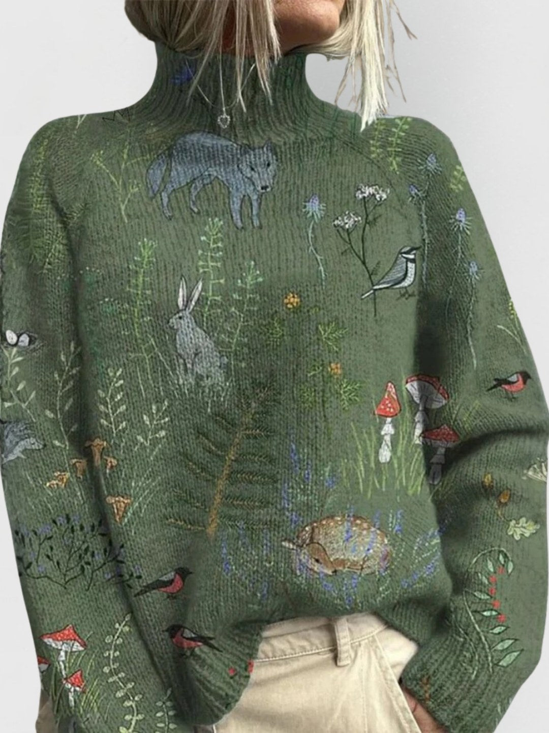 Women's Turtleneck Sweater | Centenia