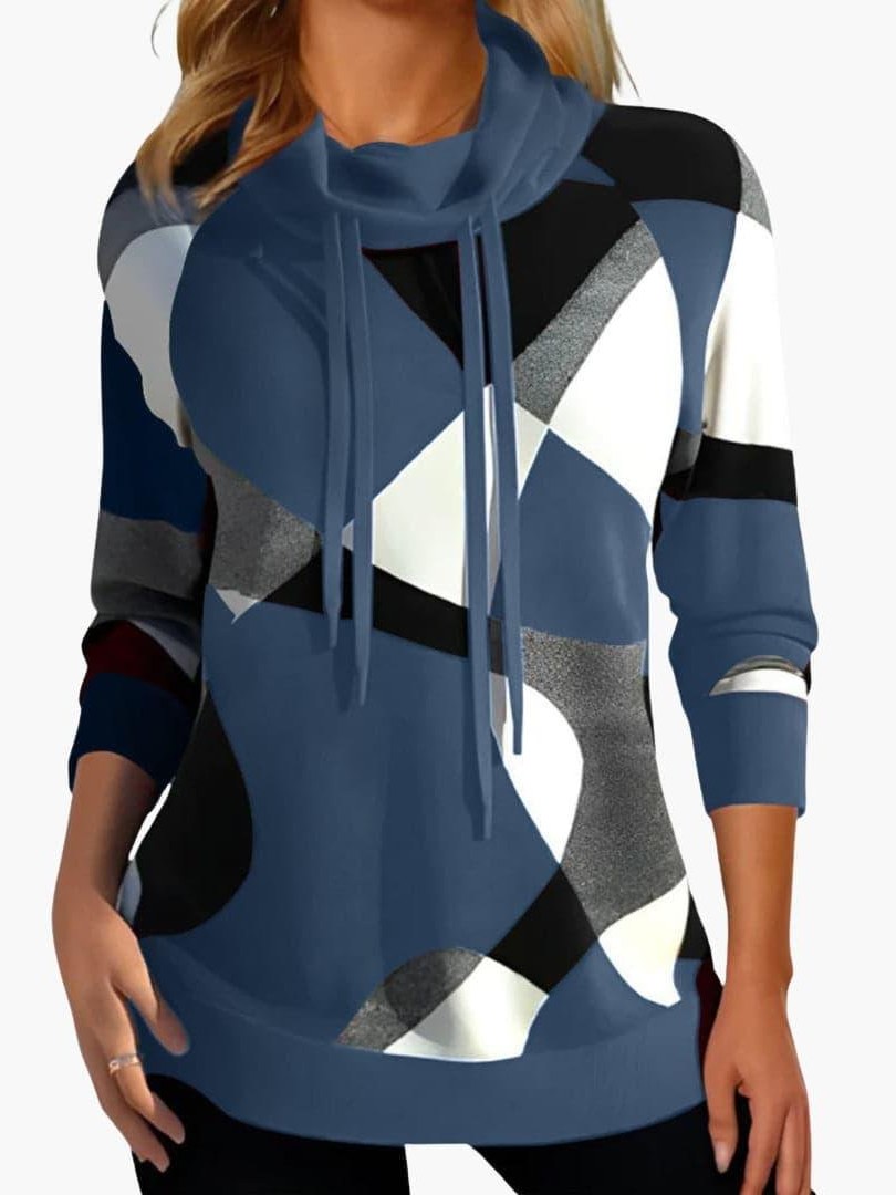 Women's Color Block Hoodie | Dahlia