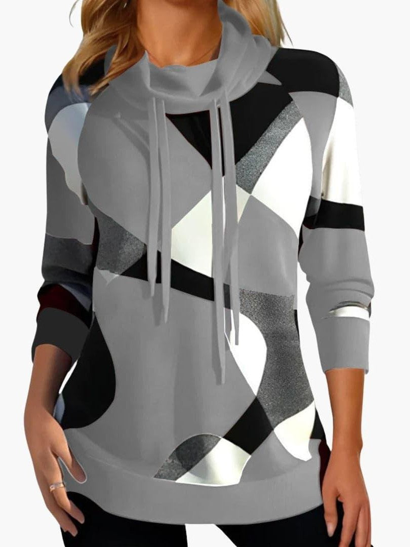 Women's Color Block Hoodie | Dahlia