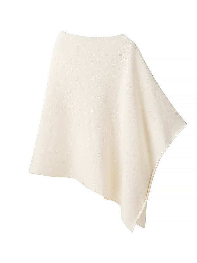 Wool Poncho Scarf for Women | Drune