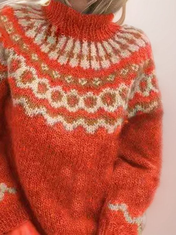 Women's Chunky Cable Knit Sweater | Dayana