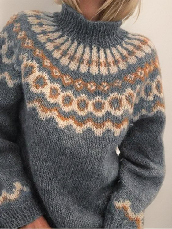 Women's Chunky Cable Knit Sweater | Dayana