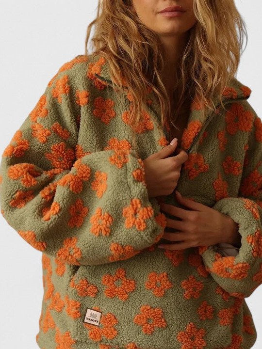 Women's Half Zip Sweater | Delysanne