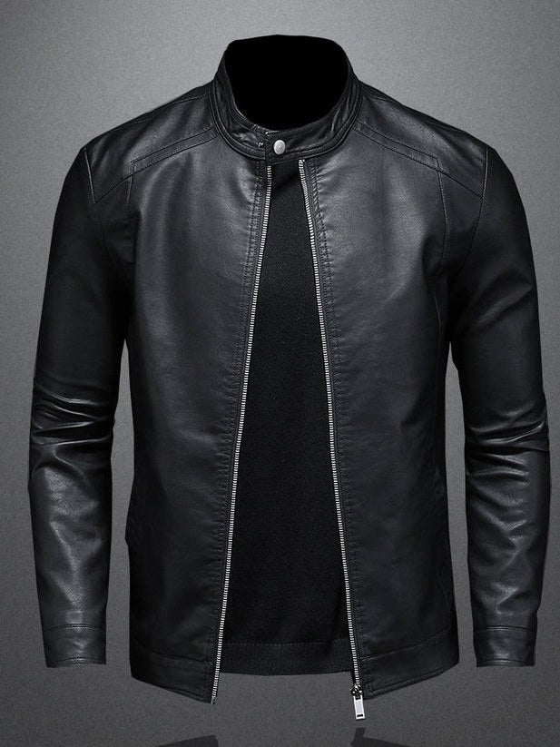 Faux Leather Jacket for Men | Ethan