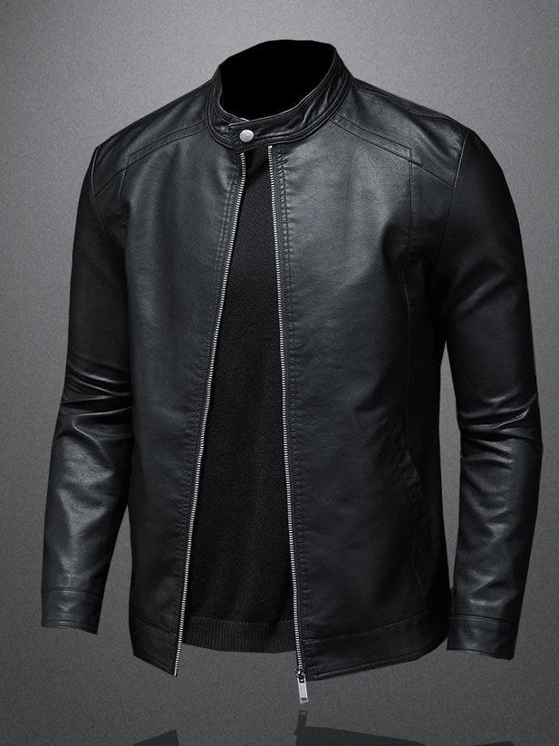 Faux Leather Jacket for Men | Ethan
