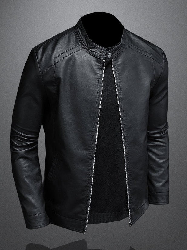Faux Leather Jacket for Men | Ethan