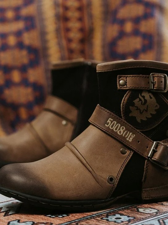 Vintage Style Boots for Men | Drune