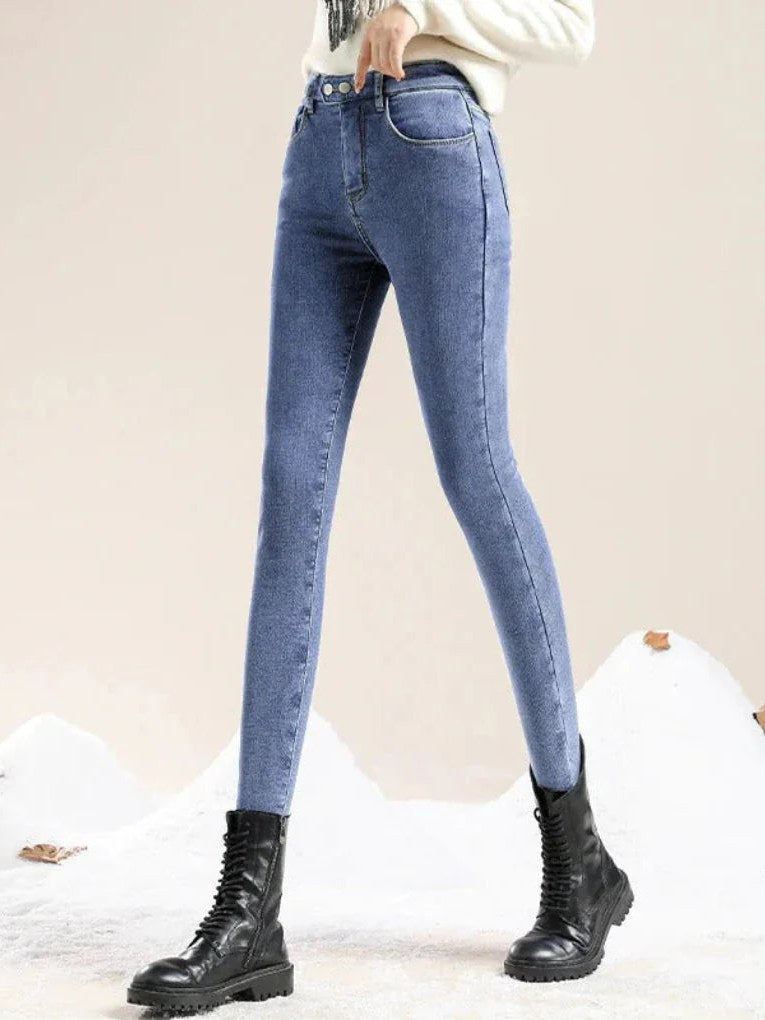 Women's Fleece-Lined Jeans