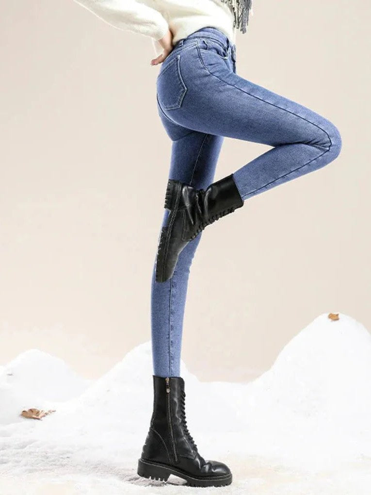 Women's Fleece-Lined Jeans
