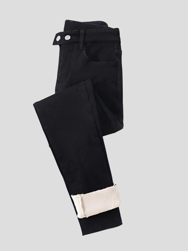 Women's Fleece-Lined Jeans