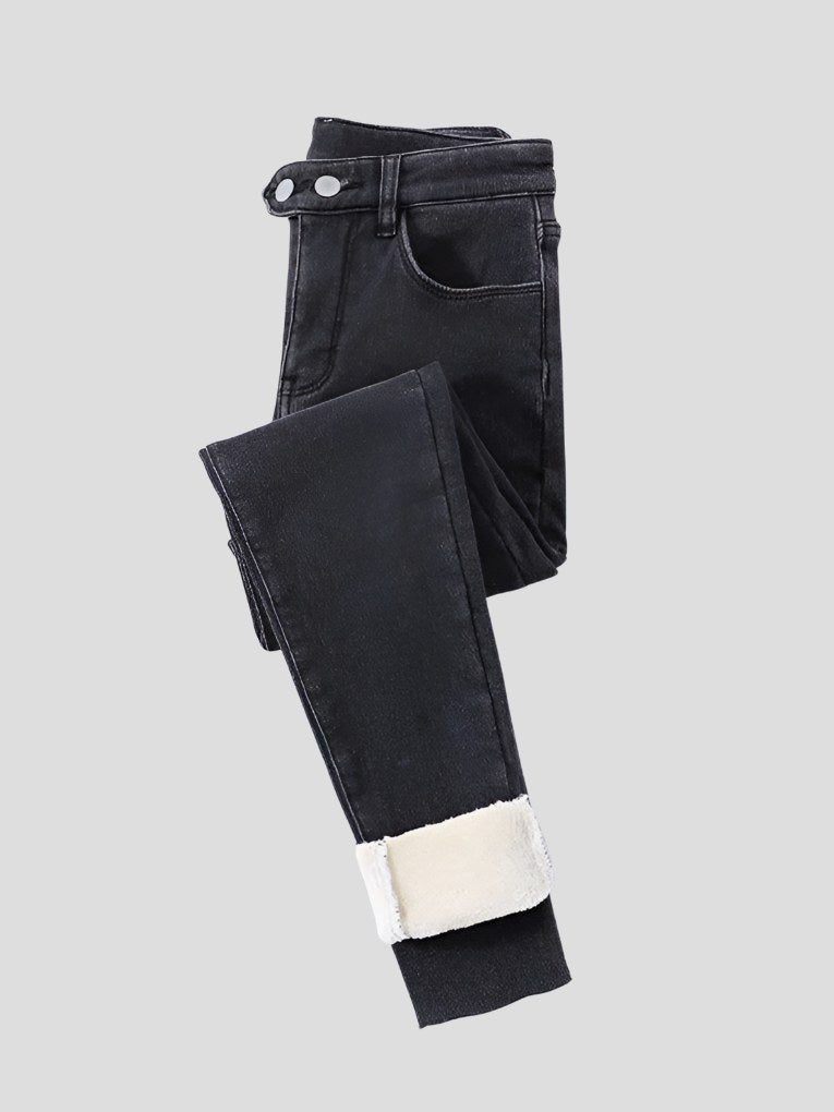 Women's Fleece-Lined Jeans