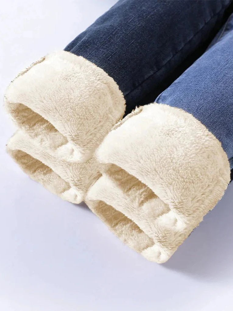Women's Fleece-Lined Jeans