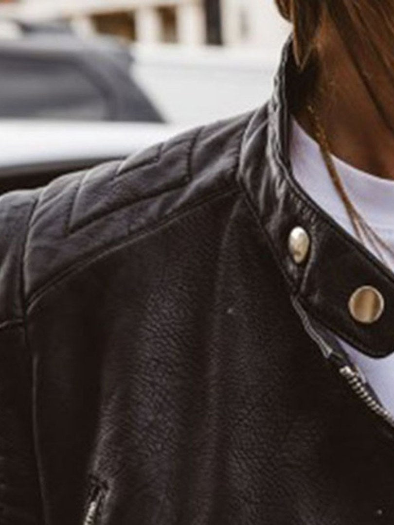 Women's Genuine Leather Jacket | Janet