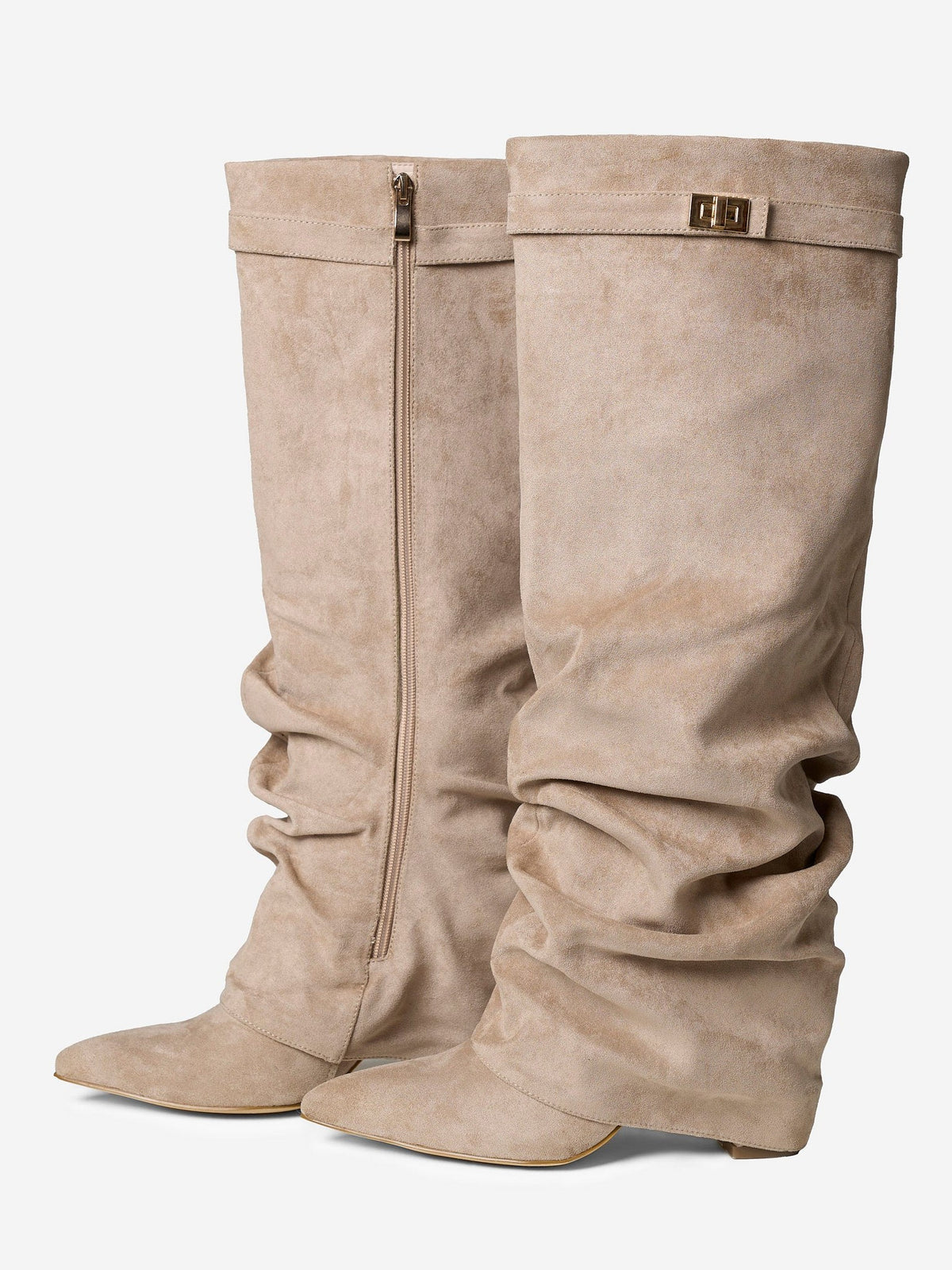 Women's Slouchy Knee High Boots | Lavista