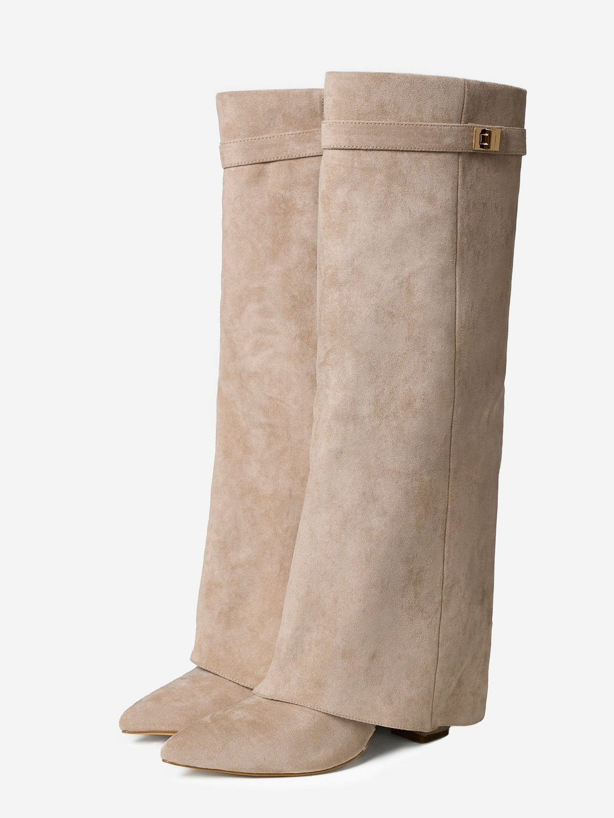 Women's Suede Knee High Boots | Lavista