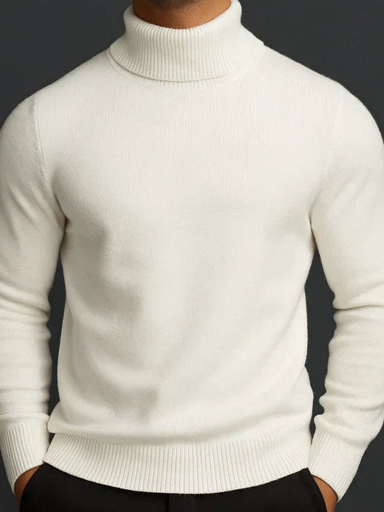 Merino Wool Turtleneck Sweater for Men | Marcel