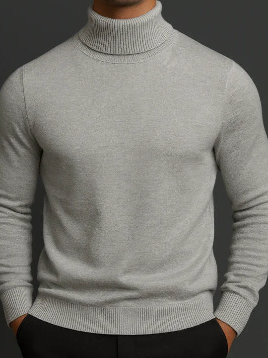 Merino Wool Turtleneck Sweater for Men | Marcel