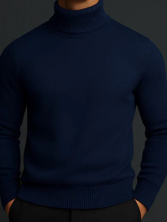 Merino Wool Turtleneck Sweater for Men | Marcel