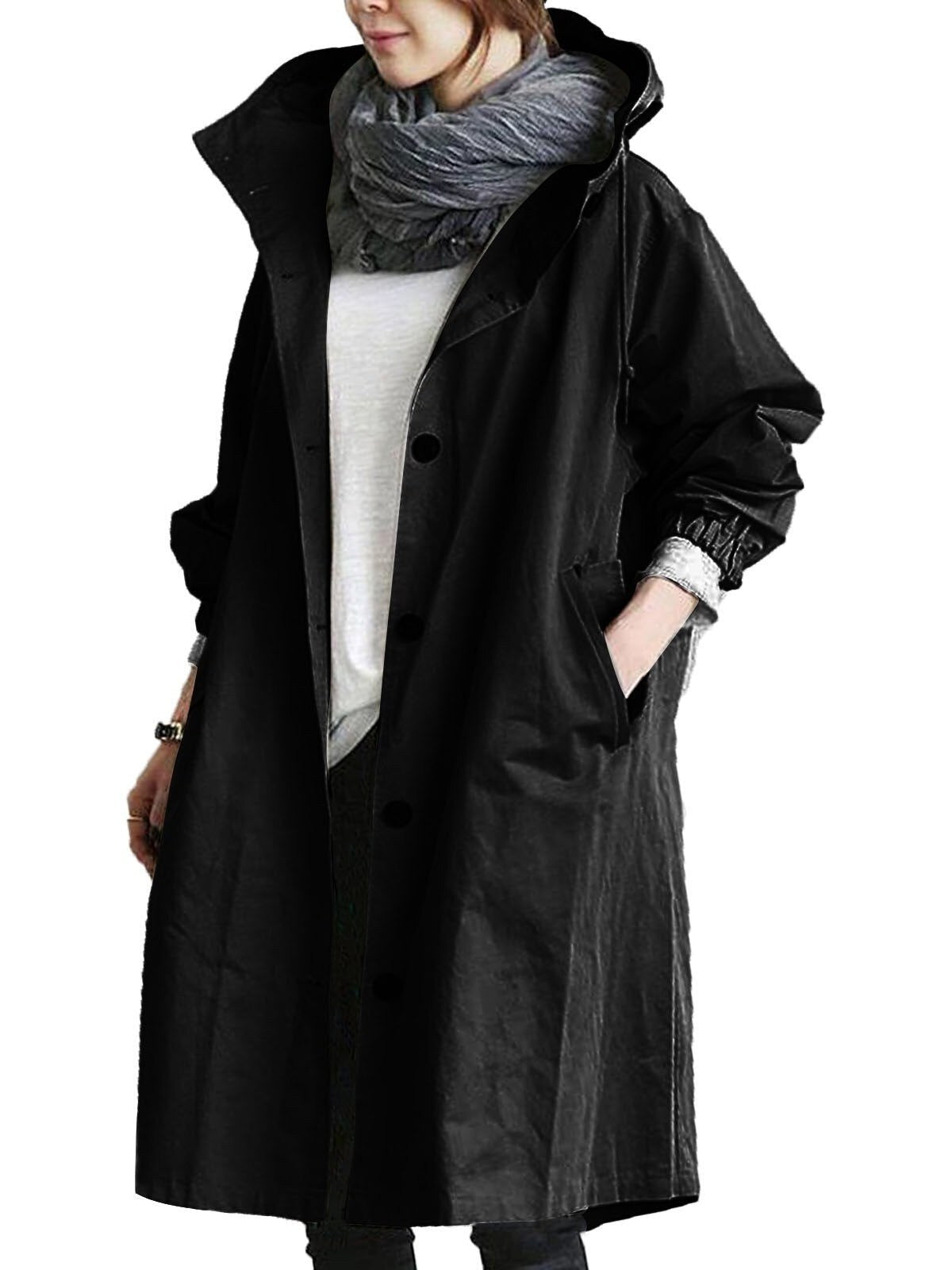 Women's Long Raincoat | Matilda