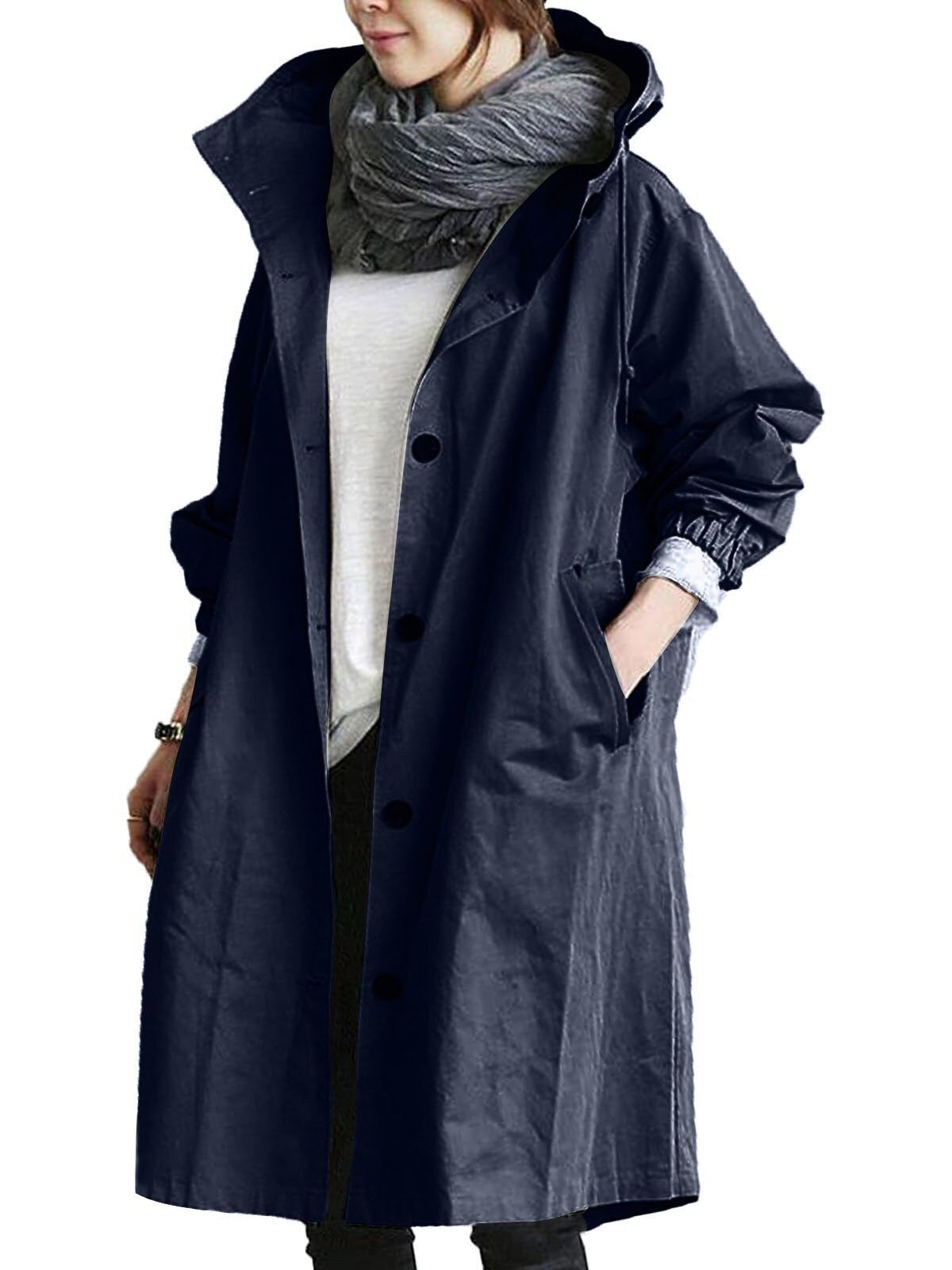 Women's Long Raincoat | Matilda