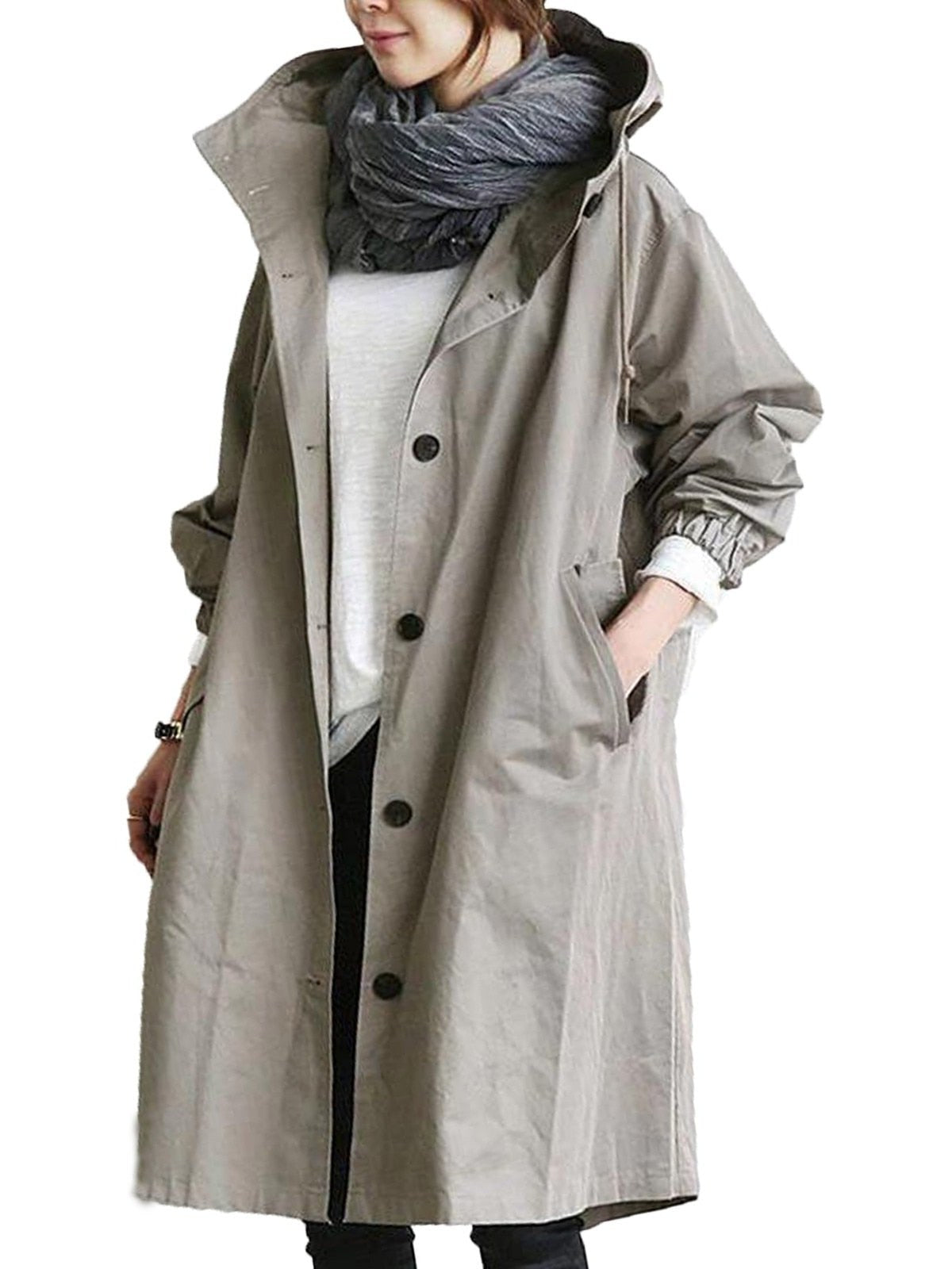 Women's Long Raincoat | Matilda