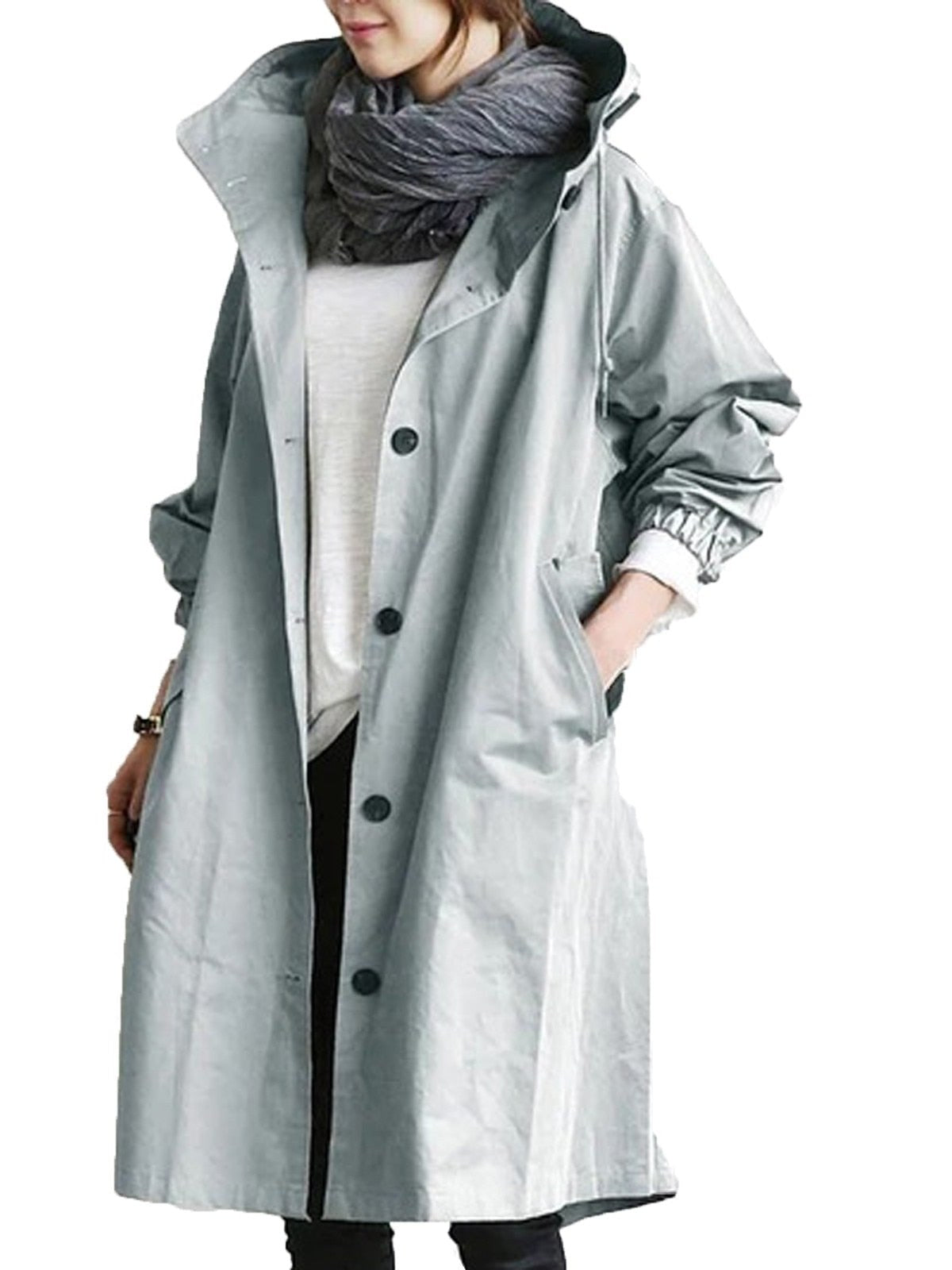 Women's Long Raincoat | Matilda