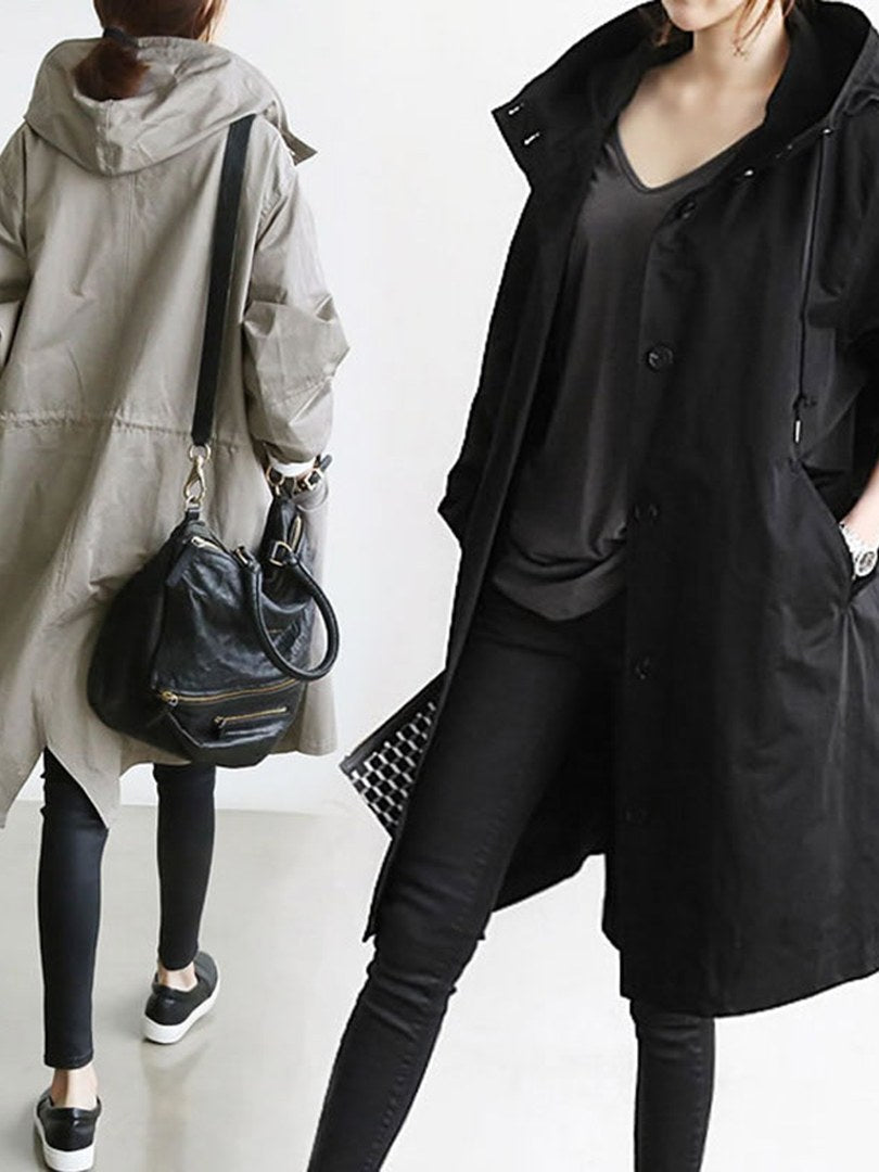 Women's Long Raincoat | Matilda