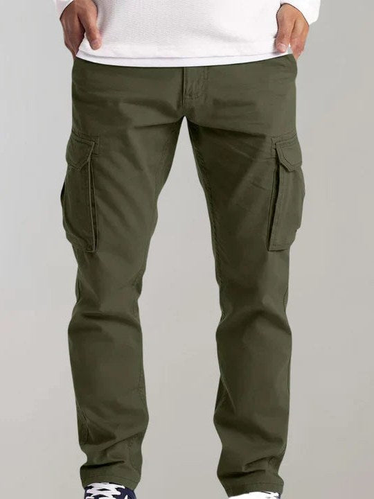 Relaxed Fit Cargo Pants for Men