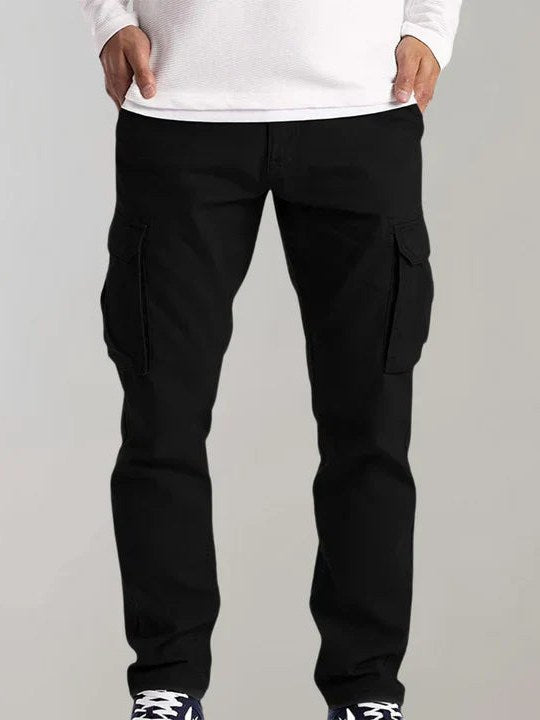 Relaxed Fit Cargo Pants for Men
